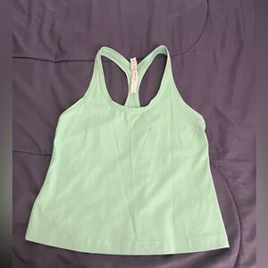 🍋 VGUC Lululemon Cool Racerback Short Tank Top *Nulu - Wild Mint (?) - Sz 10